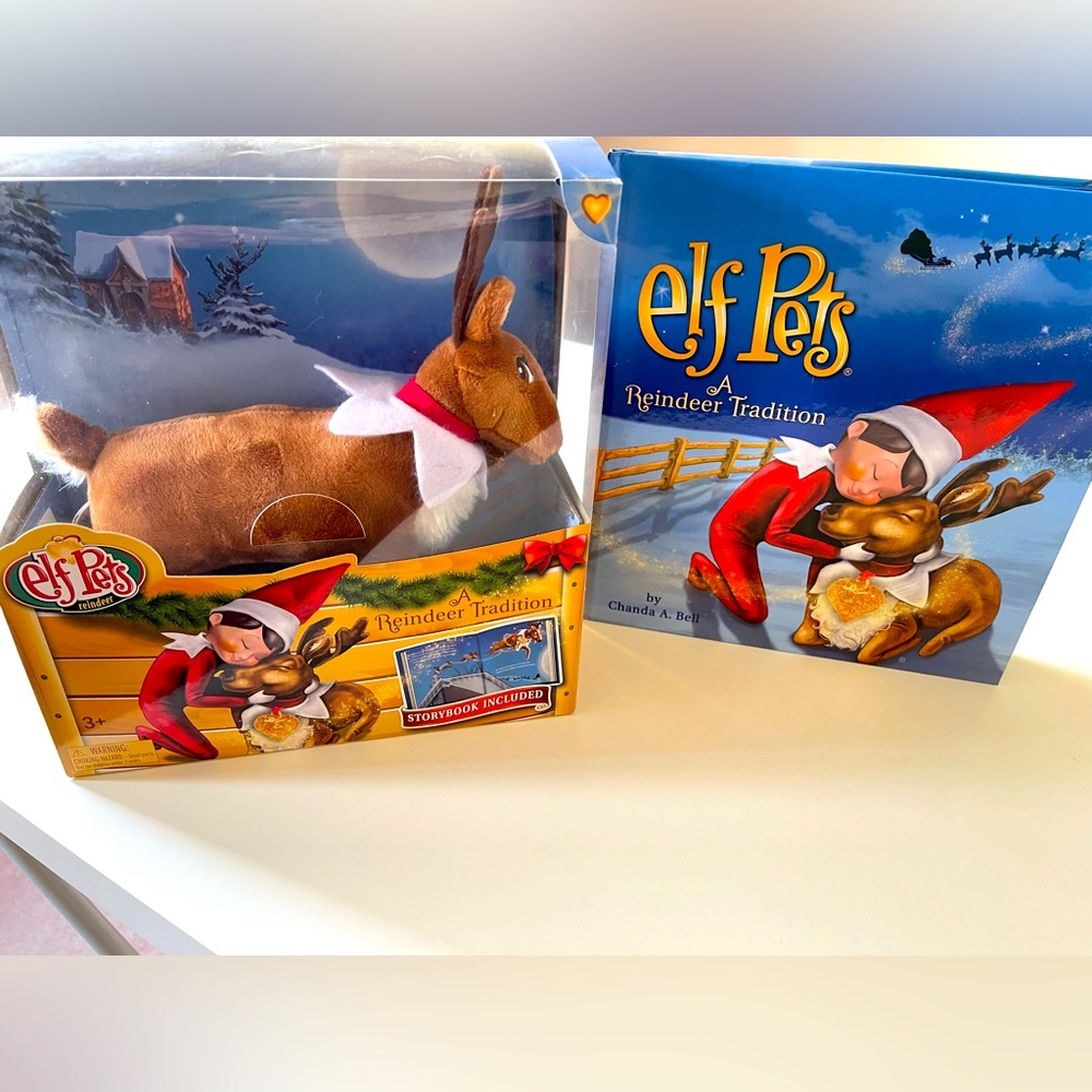 Elf Pets Reindeer- A Reindeer Tradition (Storybook Included)